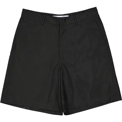 Schwarze Casual Shorts Ss22 - Off White - Modalova