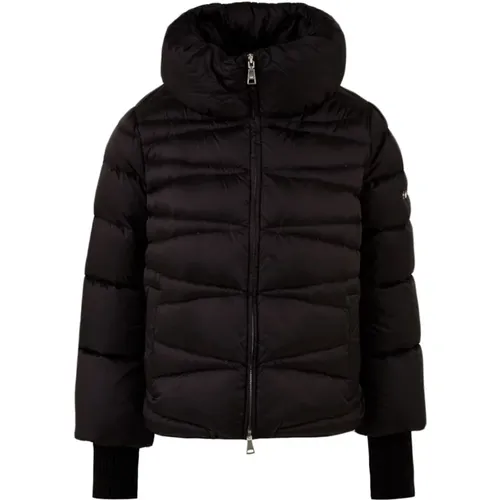 Schwarzer Mantel für Frauen , Damen, Größe: XS - add - Modalova