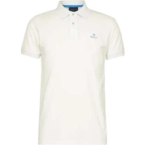 Regular Fit Short Sleeve Polo Gant - Gant - Modalova