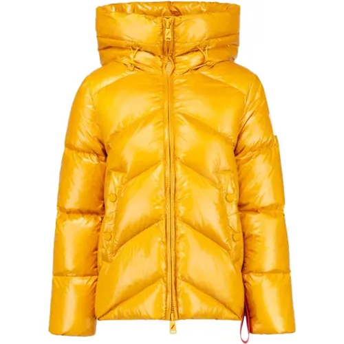 Golden Coats for Winter , female, Sizes: L - Afterlabel - Modalova