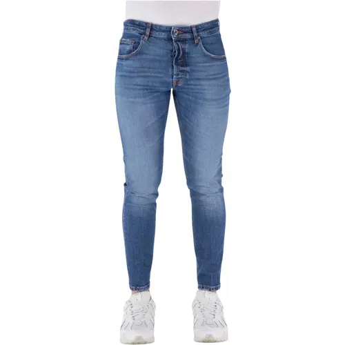Slim-fit Jeans , male, Sizes: W34, W30, W35, W32 - Don The Fuller - Modalova