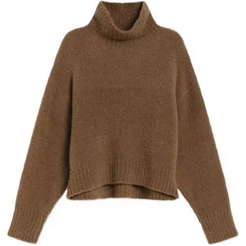 Fluffy Turtle Rollkragen Pullover , Damen, Größe: XS - SoSUE - Modalova