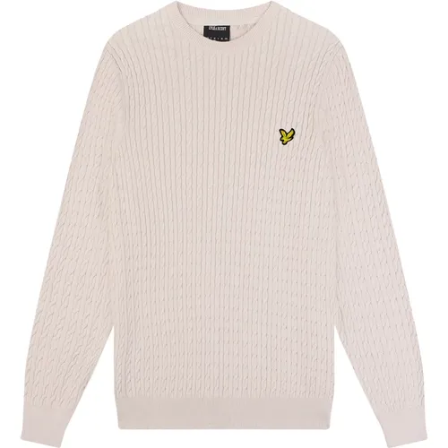 Cable Crew Neck Jumper , Herren, Größe: XS - Lyle & Scott - Modalova