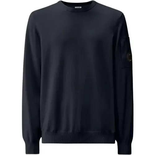 Ribbed Crew Neck Sweater , male, Sizes: S, 2XL, L, XL, M - C.P. Company - Modalova