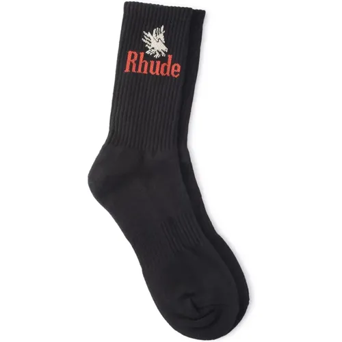 Streetwear-inspired Eagle Socks , unisex, Sizes: ONE SIZE - Rhude - Modalova