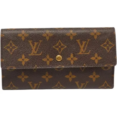 Pre-owned Canvas wallets , female, Sizes: ONE SIZE - Louis Vuitton Vintage - Modalova