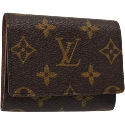 Pre-owned Canvas wallets , female, Sizes: ONE SIZE - Louis Vuitton Vintage - Modalova