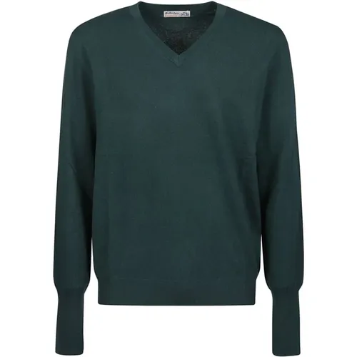 V-Ausschnitt-Sweater , Herren, Größe: 2XL - Ballantyne - Modalova