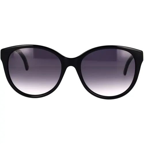 Ikonoische Cat-Eye-Sonnenbrille mit GG-Logo , Damen, Größe: 56 MM - Gucci - Modalova