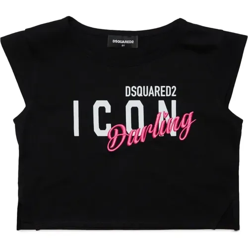 Boxy Icon Darling T-shirt Dsquared2 - Dsquared2 - Modalova