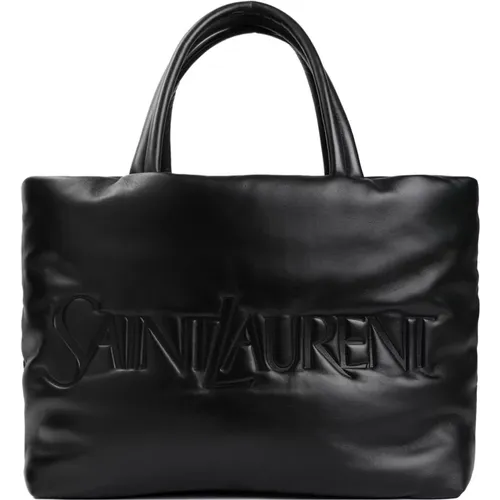 New Tote Bag , male, Sizes: ONE SIZE - Saint Laurent - Modalova