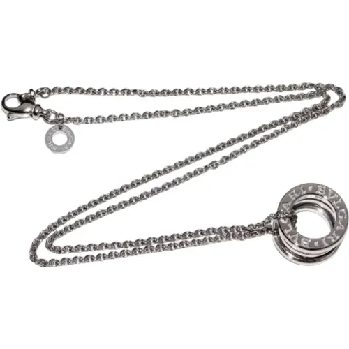 Pre-owned Metal necklaces , female, Sizes: ONE SIZE - Bvlgari Vintage - Modalova