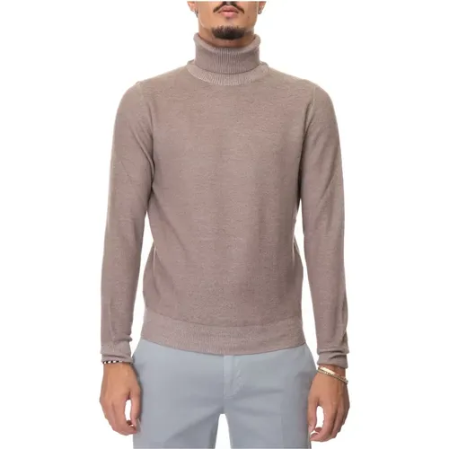 Turtleneck , male, Sizes: 3XL, 2XL - Canali - Modalova