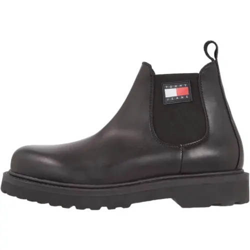 Bota Nappaleder Tommy Jeans , Herren, Größe: 42 EU - Tommy Hilfiger - Modalova