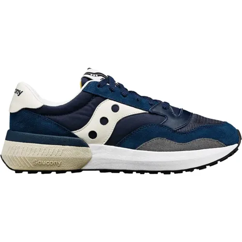 Blaue Original Sneakers,Marineblau/Creme Sneakers - Saucony - Modalova