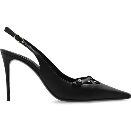 Heeled shoes , female, Sizes: 4 UK, 6 UK, 5 1/2 UK, 4 1/2 UK, 5 UK, 3 1/2 UK - Dolce & Gabbana - Modalova