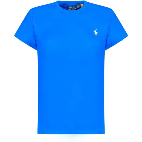 Heritage Blaues T-Shirt , Herren, Größe: XS - Polo Ralph Lauren - Modalova