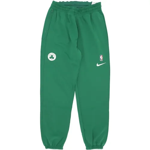 Boston Celtics Basketball Tracksuit Pants , male, Sizes: L - Nike - Modalova