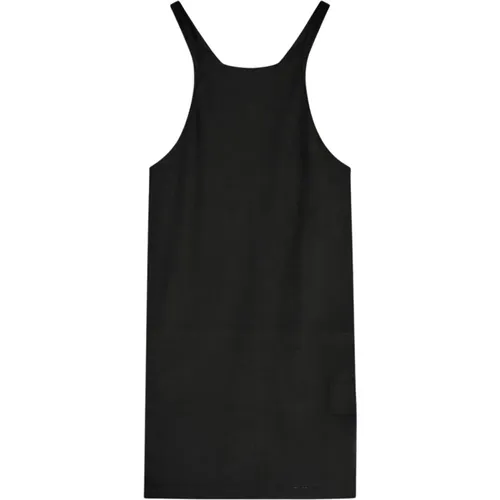 Baumwoll Racer Back Tank Top , Damen, Größe: S - Rick Owens - Modalova