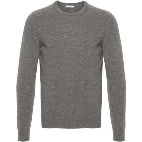 Kaschmir Strick Rundhals Pullover , Herren, Größe: 2XL - Malo - Modalova