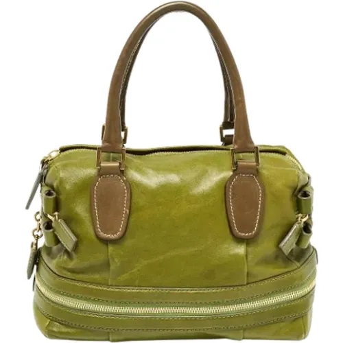 Pre-owned Leder totes , Damen, Größe: ONE Size - Chloé Pre-owned - Modalova