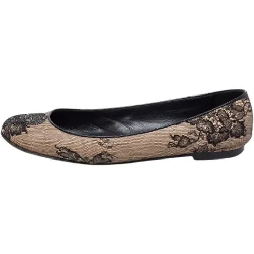 Pre-owned Leather flats , female, Sizes: 4 UK - Giuseppe Zanotti Pre-owned - Modalova