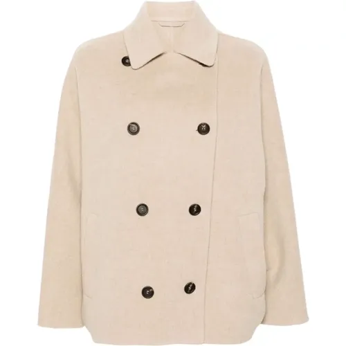 Coats for Stylish Outfits , female, Sizes: S, XS - BRUNELLO CUCINELLI - Modalova