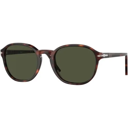 Classic Sunglasses in Green , unisex, Sizes: 53 MM - Persol - Modalova