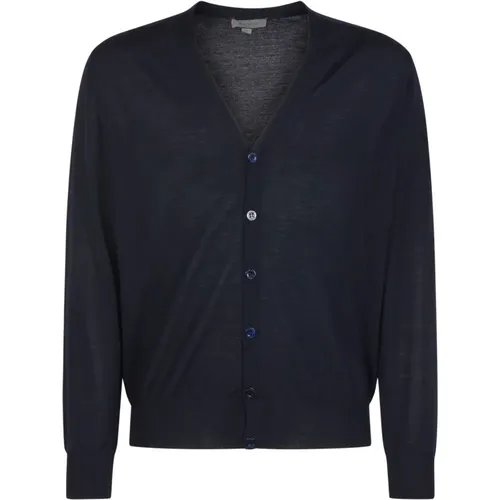 Sweaters for Men , male, Sizes: 4XL, 3XL, XL - Canali - Modalova