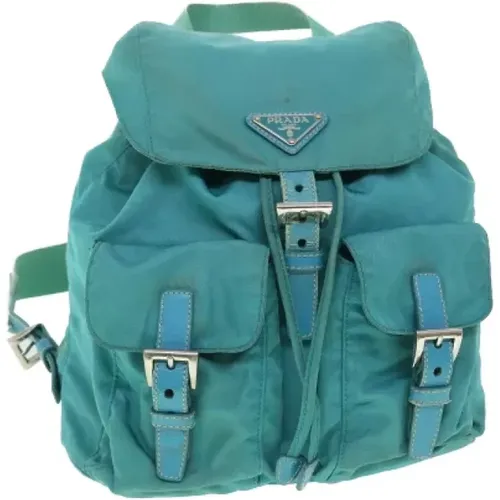 Pre-owned Nylon backpacks , female, Sizes: ONE SIZE - Prada Vintage - Modalova