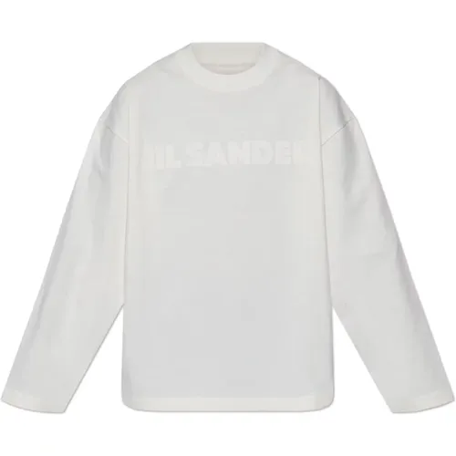 Long sleeve T-shirt , female, Sizes: M - Jil Sander - Modalova