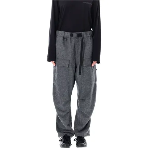 Cargo Jogging Pants Grey Aw24 , female, Sizes: M - Y-3 - Modalova