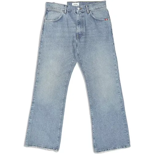 Straight Jeans , male, Sizes: W31 - Amish - Modalova