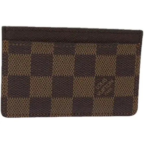 Pre-owned Canvas wallets , female, Sizes: ONE SIZE - Louis Vuitton Vintage - Modalova