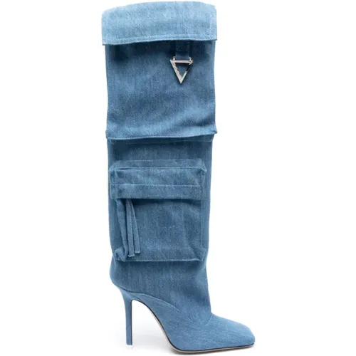 Sienna Tube Boots , female, Sizes: 4 1/2 UK, 5 1/2 UK, 5 UK - The Attico - Modalova