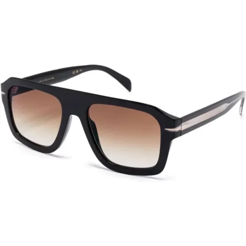 Db7127S 2M2Qy Sonnenbrillen , Herren, Größe: 54 MM - Eyewear by David Beckham - Modalova