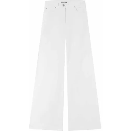 Weiße Wide Leg Jeans PINKO - pinko - Modalova