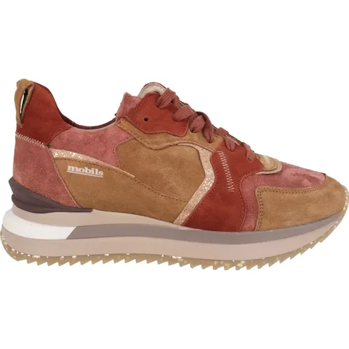 Ergonomischer Brauner Damensneaker , Damen, Größe: 40 EU - mephisto - Modalova