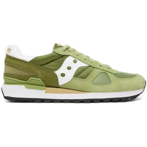 Sleek Men`s Sneakers , male, Sizes: 8 UK, 10 UK, 7 UK, 11 UK, 9 UK, 12 UK, 15 UK, 14 UK - Saucony - Modalova