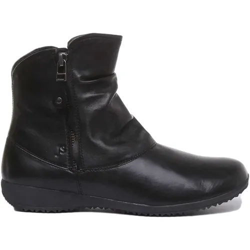 Leather Ankle Boot with Side Zips , female, Sizes: 7 UK - Josef Seibel - Modalova