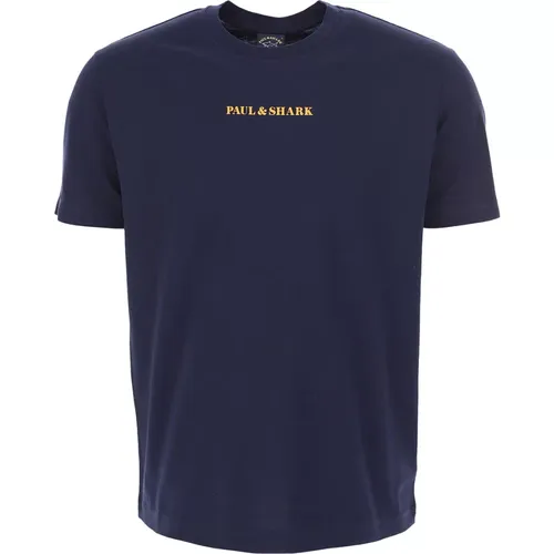 PaulShark T-shirts and Polos , male, Sizes: S, 2XL, L - PAUL & SHARK - Modalova