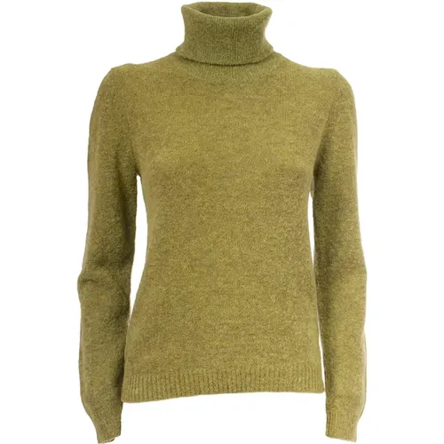 Slim Fit High Neck Turtleneck , female, Sizes: XS, M - Gran Sasso - Modalova