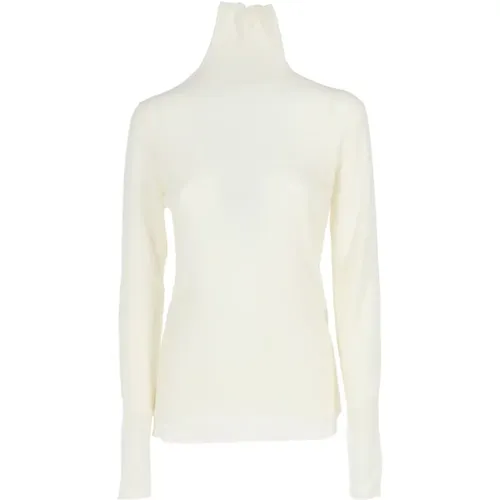 Stylisches Turtleneck T-Shirt , Damen, Größe: M - Fabiana Filippi - Modalova