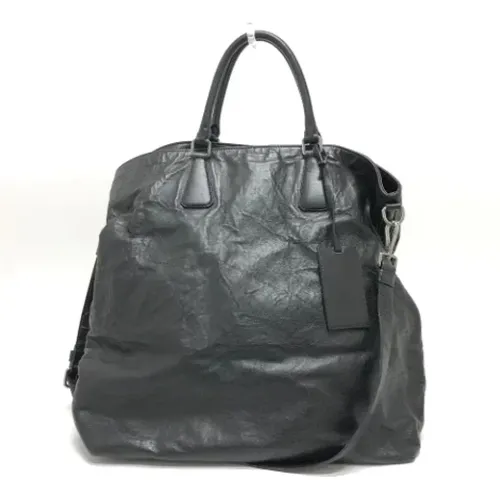 Pre-owned Leather prada-bags , female, Sizes: ONE SIZE - Prada Vintage - Modalova