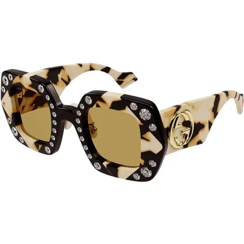 Hollywood Collection Swarovski Sonnenbrille - Gucci - Modalova