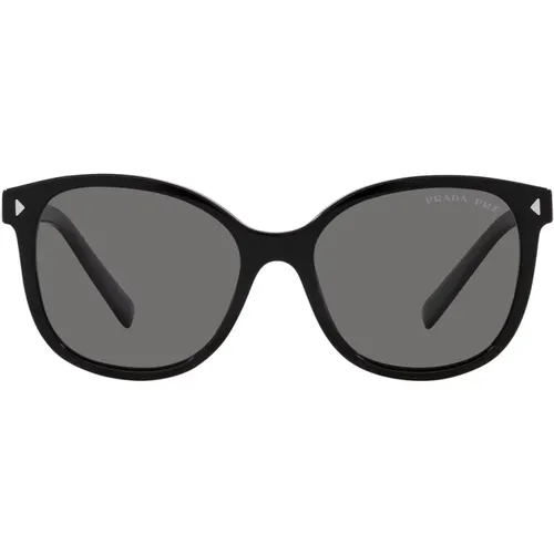Polarized Square Sunglasses , unisex, Sizes: 53 MM - Prada - Modalova