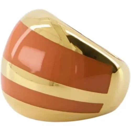 Gold Metal Ring - Tamarin , female, Sizes: 54 MM, 52 MM - Aurélie Bidermann - Modalova