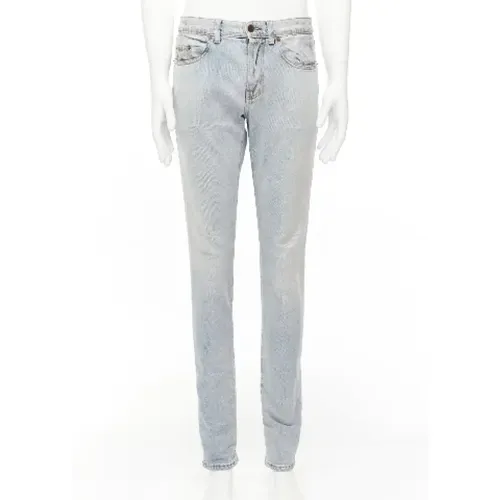 Pre-owned Cotton jeans , female, Sizes: M - Yves Saint Laurent Vintage - Modalova