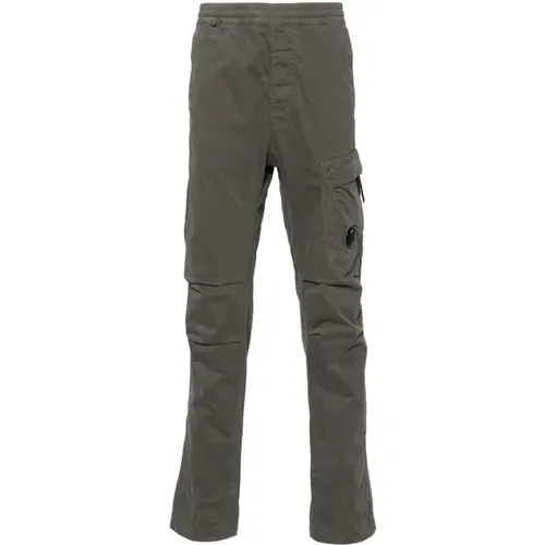 Cargo Pocket Straight Pants , male, Sizes: L, S, XL, M - C.P. Company - Modalova