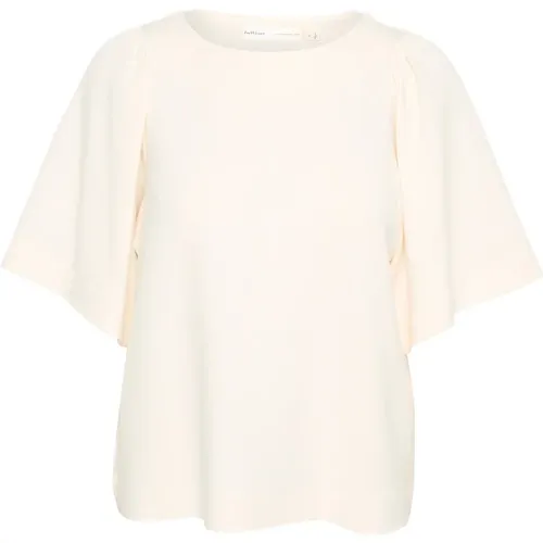 Weißes Whisper Top mit halben Ärmeln - InWear - Modalova